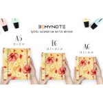 Névre Szóló Pipacs Mintás Gyűrűs Jegyzetfüzet