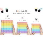 Színes Kötött Mintás Határidőnapló 2026