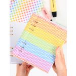 Színes Kötött Mintás Határidőnapló 2026