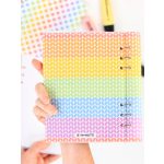 Színes Kötött Mintás Határidőnapló 2026