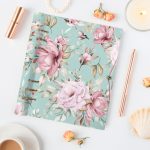 Pasztell Zöld Virágos Határidőnapló 2026