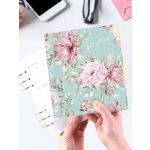 Pasztell Zöld Virágos Határidőnapló 2026