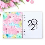 Pasztell Margaréta Mintás Határidőnapló 2026