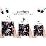 Fekete Bullet Journal Pontozott Füzet