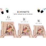 Párizs Mintás Határidőnapló A5 