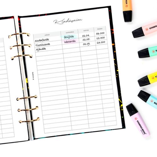 20 db Kiadás Nyilvántartó Betétlap