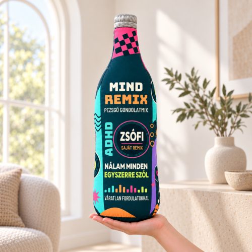 MIND REMIX – névre szóló ADHD palack párna